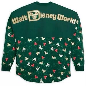 Disney Spirit Jersey 2023 Christmas Print Youth size large (10/12)